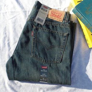 NWT Levi's 505 Straight Leg 28X28